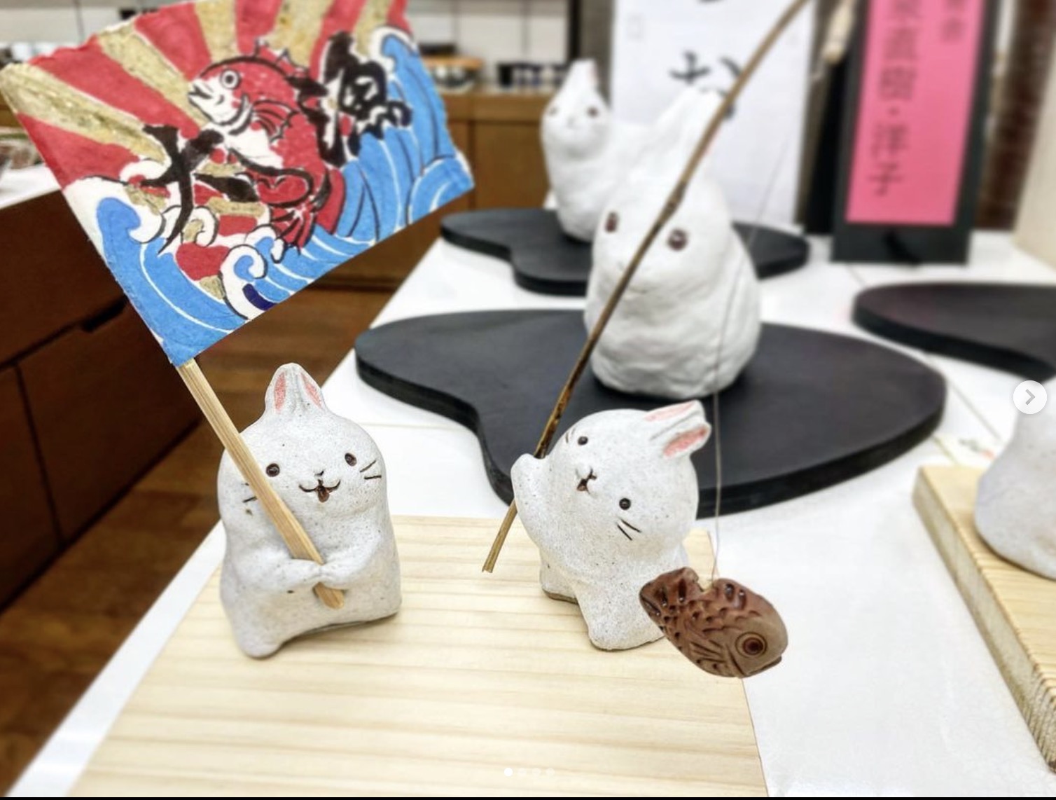 2024年の干支「卯」をモチーフにした越前焼の新作置物が越前陶芸村・越前焼の館で販売開始。シンプルで温かみのあるデザインが、家庭に幸運と繁栄をもたらします。