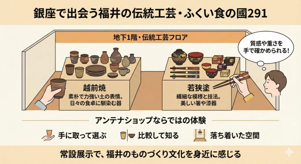 アンテナショップで出会う福井の伝統工芸
