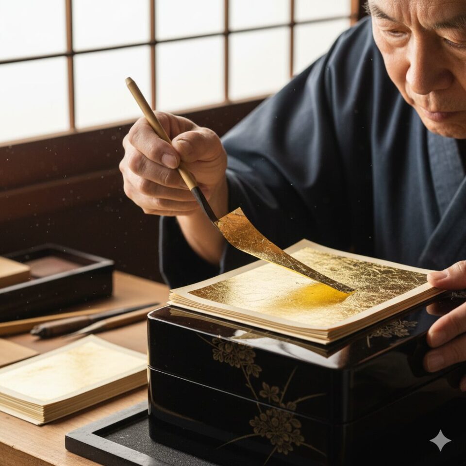 海外でも注目される日本の金箔文化🌏