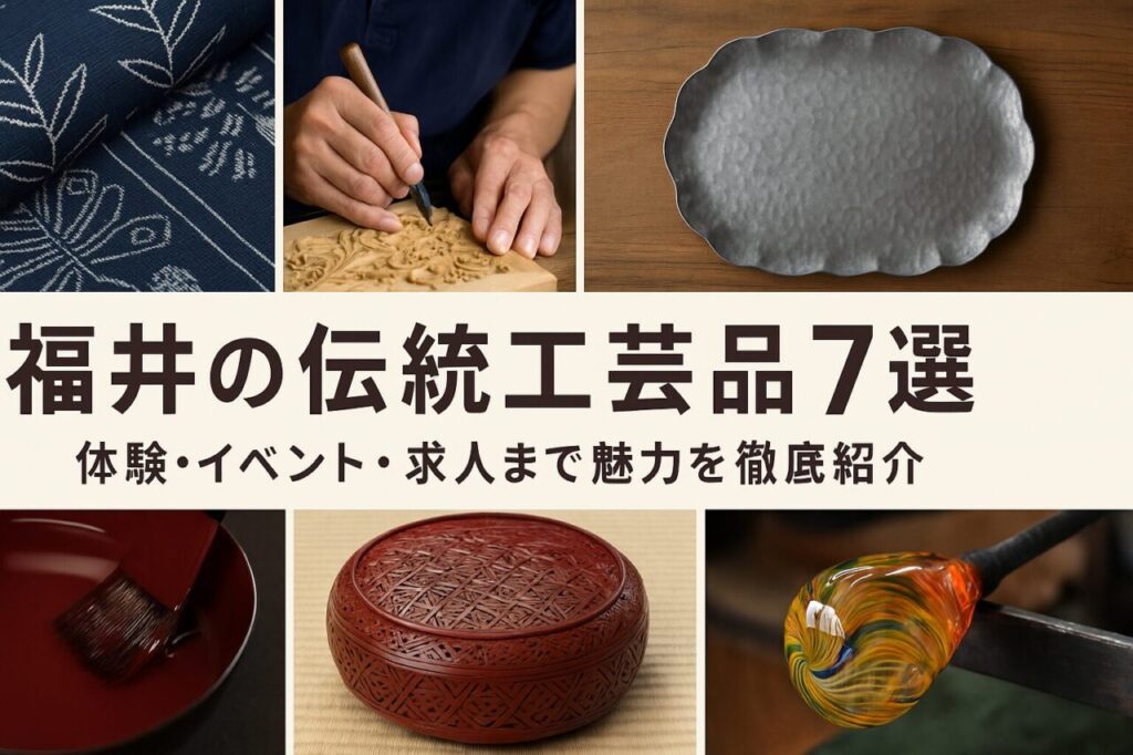 福井の伝統工芸品7選｜体験・イベント・求人まで魅力を徹底紹介【越前焼・若狭塗など】