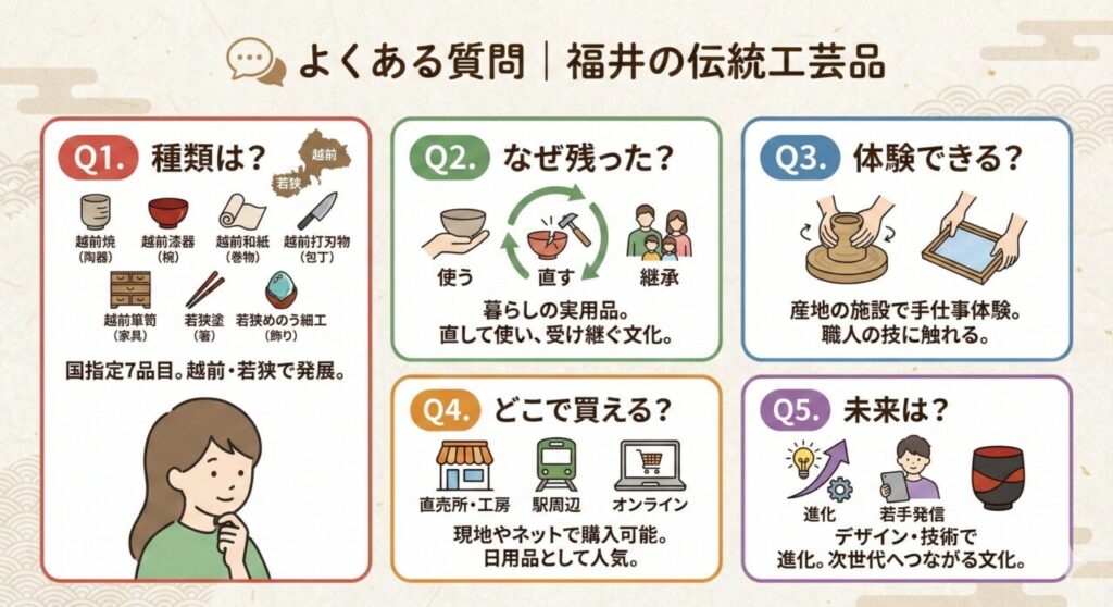 💬 よくある質問（Q&A）｜福井の伝統工芸品について
