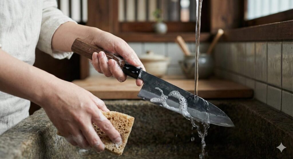 越前打刃物を長く使うコツは、使ったあとすぐにお手入れすること✨