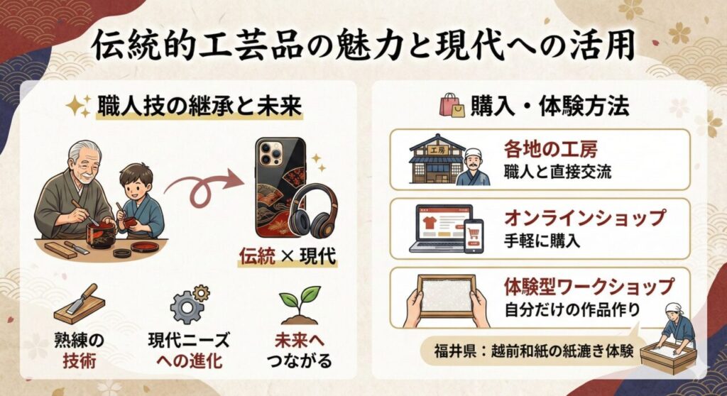 伝統的工芸品の魅力と現代への活用