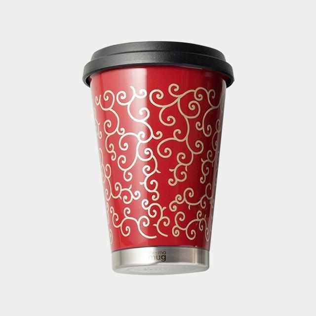 匠市の漆タンブラー モバイルタンブラー 赤色 越前漆器×thermo mug
